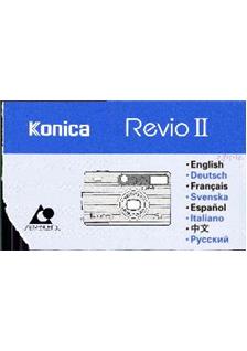 Konica Revio 2 manual. Camera Instructions.